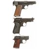 Image 2 : Three European Semi-Automatic Pistols
