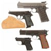 Image 1 : Four Semi-Automatic Pistols