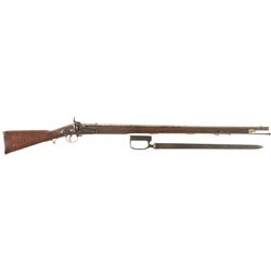 British 1842 Pattern "Brown Bess" Percussion Conversion Musket with Sword Bayonet
