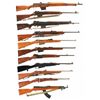 Image 1 : Eleven Military Rifles and Carbines