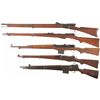 Image 2 : Five  Military Rifles
