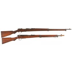 Two Japanese Bolt Action Rifles