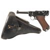 Image 1 : Mauser 1940 Production NA21 Police Luger with Holster