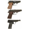 Image 2 : Three Walther Semi-Automatic Pistols