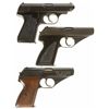 Image 1 : Three European Semi-Automatic Pistols