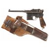 Image 1 : Wartime Commercial Mauser Model 1896 Semi-Automatic Pistol with Stock and Accessories