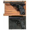 Image 1 : Two Walther Semi-Automatic Pistols