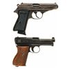 Image 2 : Collector's Lot of Two Nazi Proofed Semi-Automatic Pistols with Holsters
