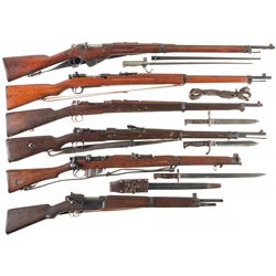 Six Military Rifles