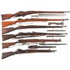 Image 1 : Six Military Rifles