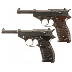 Collector's Lot of Two P-38 Semi-Automatic Pistols
