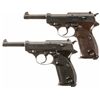 Image 1 : Collector's Lot of Two P-38 Semi-Automatic Pistols