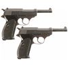 Image 2 : Collector's Lot of Two P-38 Semi-Automatic Pistols