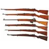 Image 2 : Five Bolt Action Rifles and One Shotgun