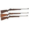 Image 1 : Three Winchester 22 Caliber Bolt Action Rifles