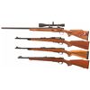 Image 2 : Four Remington Bolt Action Rifles