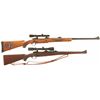 Image 1 : Two Ruger Model 77 Bolt Action Rifles with Scopes