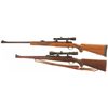 Image 2 : Two Ruger Model 77 Bolt Action Rifles with Scopes