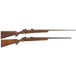 Two Kimber Bolt Action Rifles