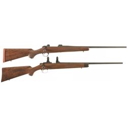 Two Kimber Bolt Action Rifles