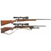 Image 1 : Two Scoped Bolt Action Rifles
