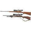 Image 2 : Two Scoped Bolt Action Rifles