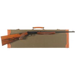 Belgian Browning .22 Semi-Automatic Rifle with Case