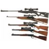 Image 2 : Four Lever Action Long Guns and One Pellet Rifle