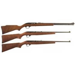 Three Semi-Automatic Long Guns