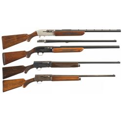 Four Browning Semi-Automatic Shotguns