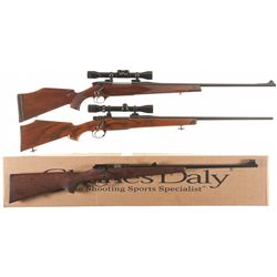 Three Bolt Action Rifles