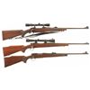 Image 1 : Three Bolt Action Rifles