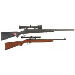 Two Sporting Long Guns