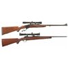 Image 1 : Two Ruger Rifles with Scopes
