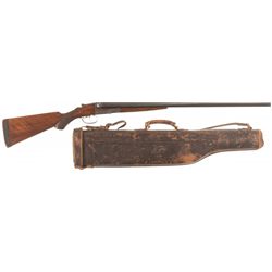 Parker Brothers VH Grade Side by Side 16 Gauge Shotgun with Mutton Case