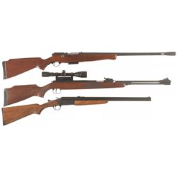 Two Long Guns and One Air Rifle