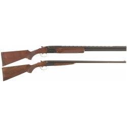 Two Double Barrel Shotguns