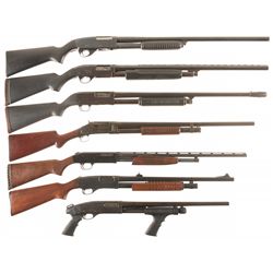 Seven Slide Action Shotguns