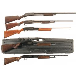 Five Slide Action Shotguns