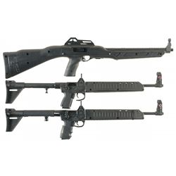 Three Semi-Automatic Long Guns