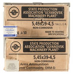 One Large Metal Crate of 5.45 x 4.5 mm Ammunition