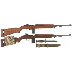 Two U.S. M1 Semi-Automatic Carbines