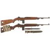 Image 1 : Two U.S. M1 Semi-Automatic Carbines