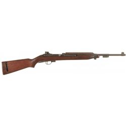 U.S. Winchester M1 Semi-Automatic Carbine with Flags and Pennants