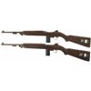 Image 2 : Two U.S. M1 Semi-Automatic Carbines