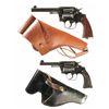 Image 1 : Two Colt Double Action Revolvers with Holsters