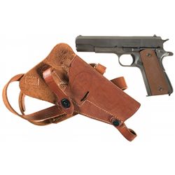 Remington Rand Model 1911A1 Semi-Automatic Pistol with Holster