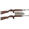 Image 1 : Collector's Lot of Two U.S. M1 Semi-Automatic Carbines