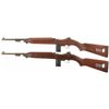 Image 2 : Two U.S. M1 Semi-Automatic Carbines
