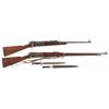 Image 1 : Two U.S. Military Krag Bolt Action Longarms
